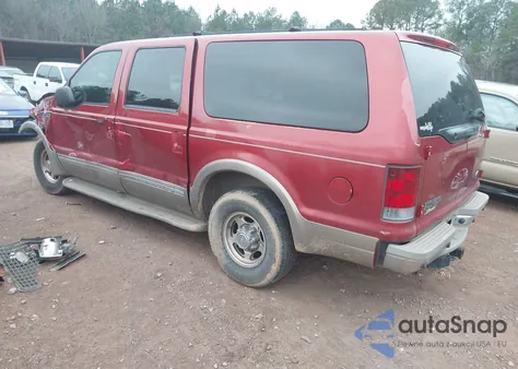 2002 Ford Excursion Limited z USA, uszkodzony, nr VIN 1FMNU42LX2EB16459